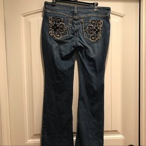ARIAT Turquoise Jeans size 29 boot cut